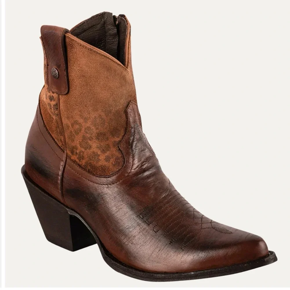 Old Gringo Corinna Leather Western Ankle Boot